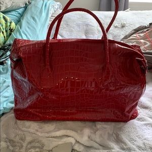 Large Red Weekend bag